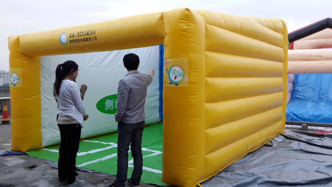 Ngoài trời lớn Blow Up sự kiện Triển lãm Party Tent với đèn LED Nightclub nổi Party Cube Đen Nightclub nổi