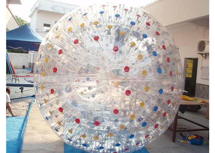 Bóng PVC đầy màu sắc bơm hơi / Bóng lăn bơm hơi cho trẻ em vui chơi