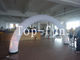 White Inflatable Arch Wiht LED Night Light For Sale / Inflatable Entrance Arch With LED Tube