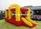 Commercial Bouncy Houses / 13ft Kids Modular Bounce Rooms With Slide