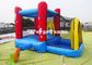 4m Bubble Inflatable Commercial Bounce Houses With Safety Net And Pool