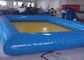 Sqaure Soft PVC Tarpaulin Inflatable Water Pools For Family Use / Kids / Adults