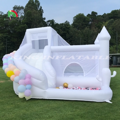 Bouncer Slide Combo Inflatable Bouncy House Castle With Slide and Pool Jumping Castle cho trẻ em Người lớn
